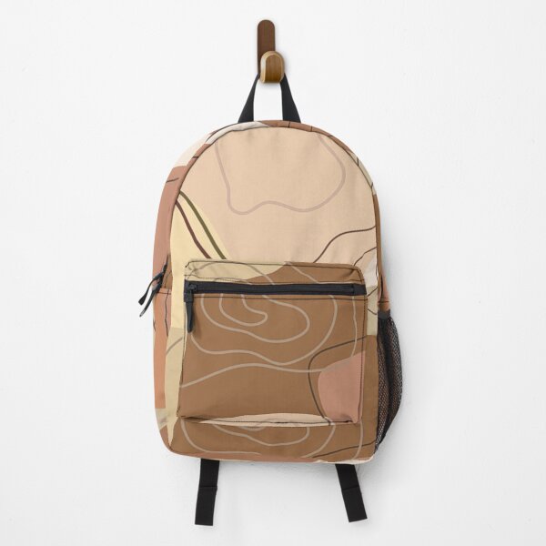 Item preview, Abstract Brown Beige Shapes designed and sold by lunatiris.