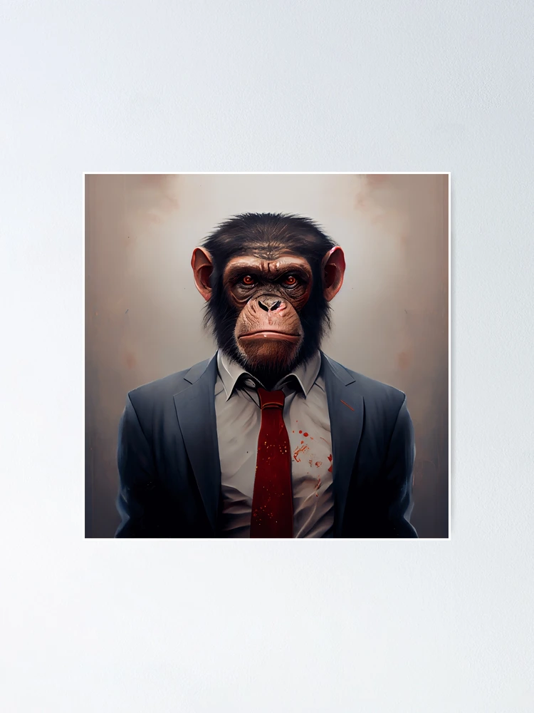 The Monkey Marketplace Art Print