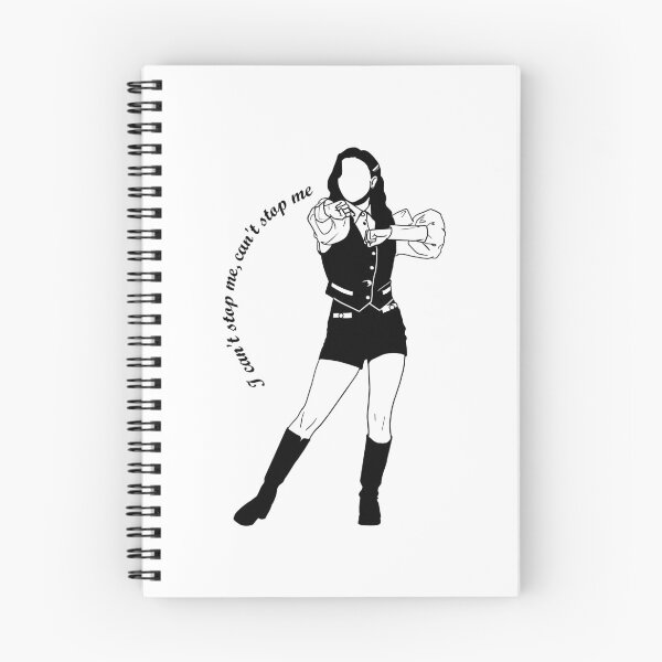 Item preview, TWICE Jihyo Dancing to I CANT STOP ME Black-and-White  designed and sold by ujuistar.