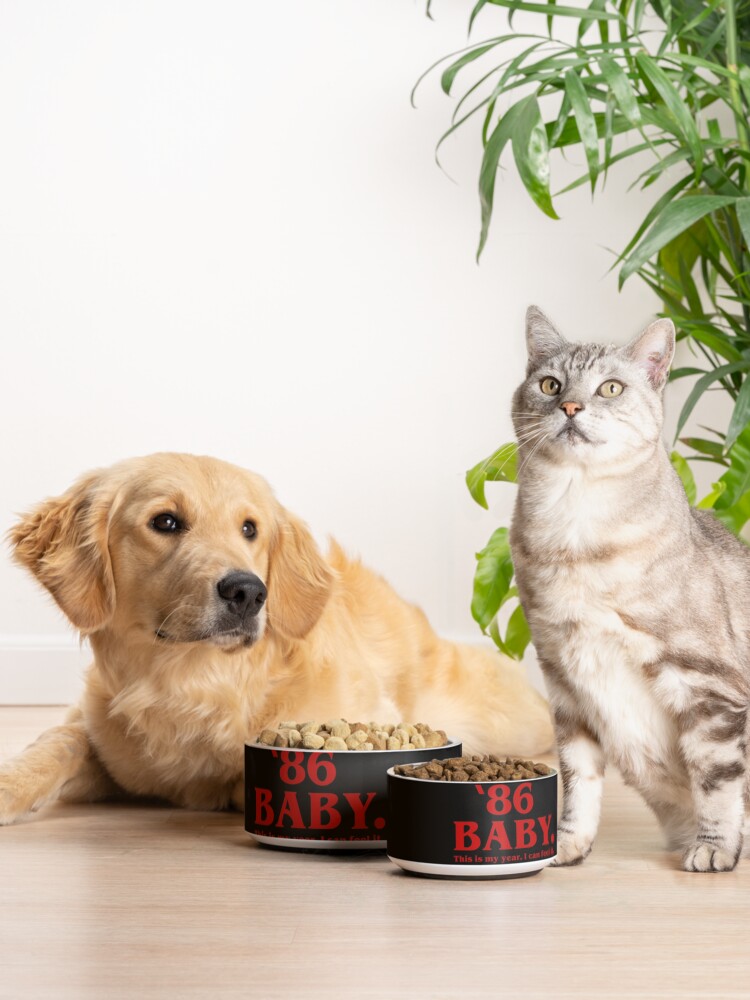 Alternate view of 86 BABY This is my year Pet Bowl