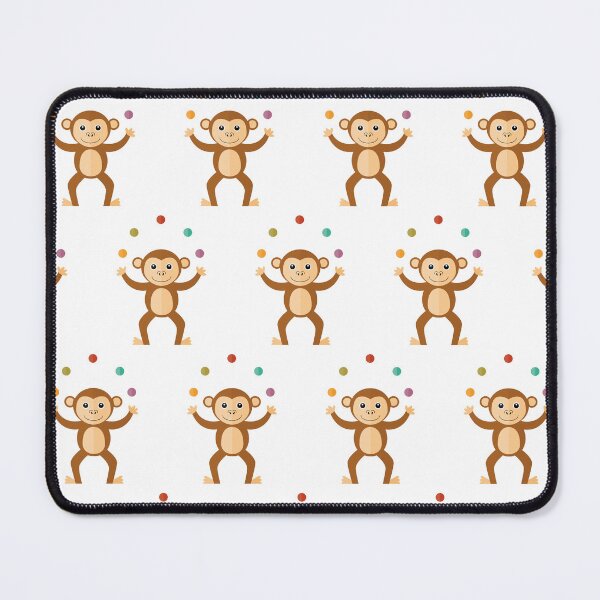 Item preview, Juggling monkeys on white designed and sold by reneesillus.