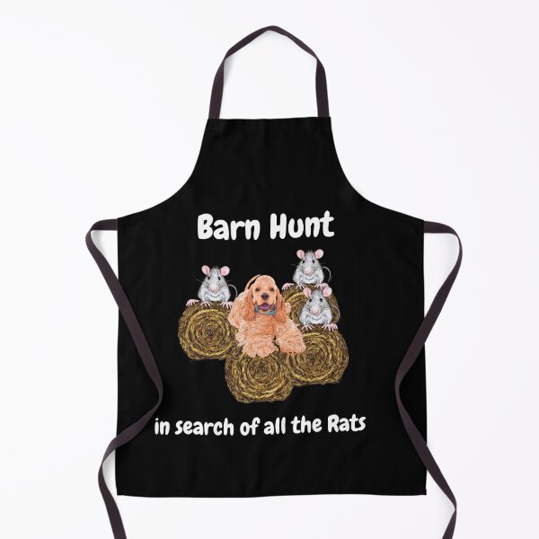 Item preview,  Funny Barn Hunt - in search of all the rats with an English Cocker Spaniel dog designed and sold by Just4doglovers.