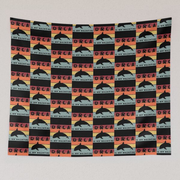 Item preview, Orca Is My Valentine Funny Valentine Sayings I Love The Orca designed and sold by Goldbergg.