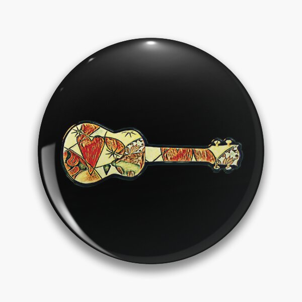 Item preview, Mixed media ukulele designed and sold by piesdesignart.