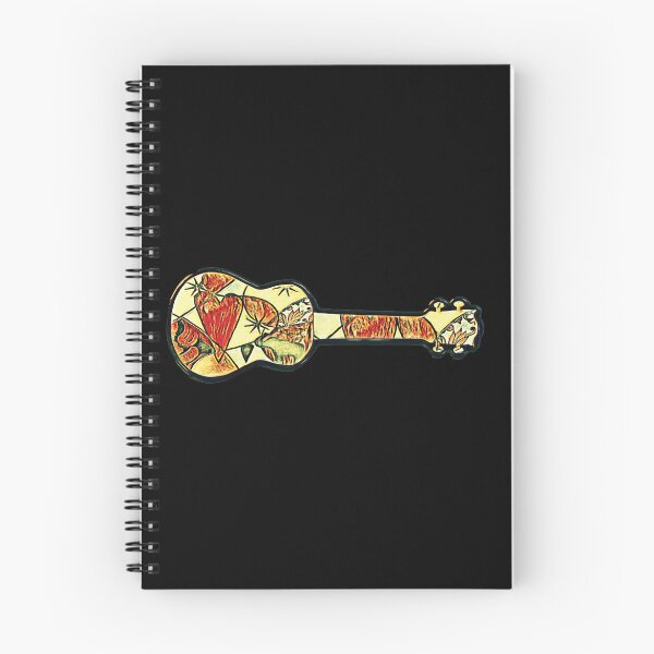 Item preview, Mixed media ukulele designed and sold by piesdesignart.