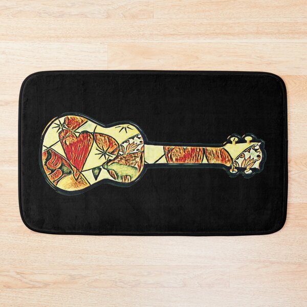 Item preview, Mixed media ukulele designed and sold by piesdesignart.