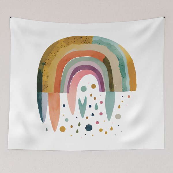 Item preview, Rainbow Drops designed and sold by Rixel Studio.