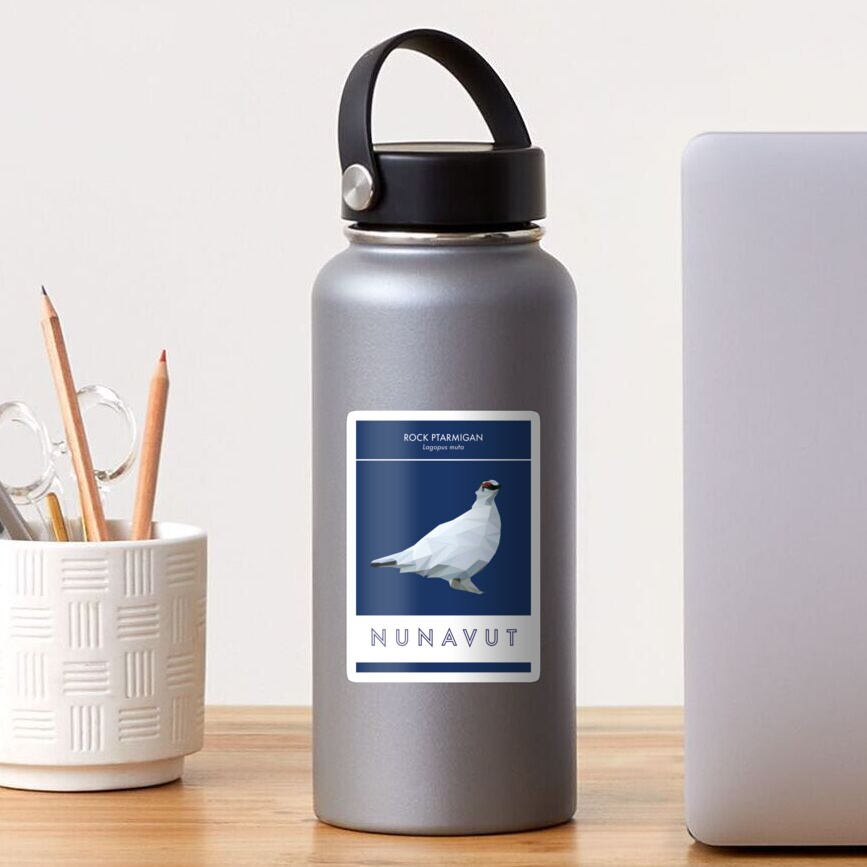 Nunavut - Rock Ptarmigan Sticker