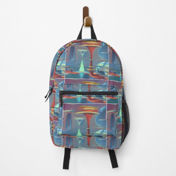 Item preview, Space Age Modern Atomic Futuristic Art designed and sold by HatzicTshirts.