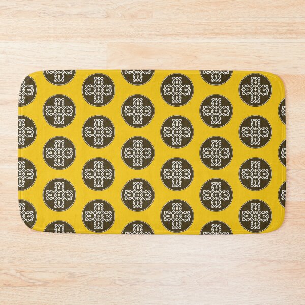 Item preview, Dot kolam/muggu brown tile designed and sold by ShreecreatE.