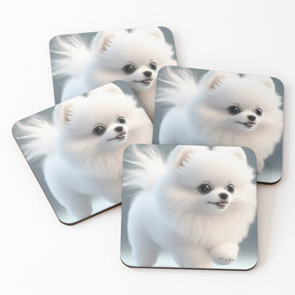 Item preview, Beautiful White Pet Puppy Dog.  designed and sold by Tiannalaw.