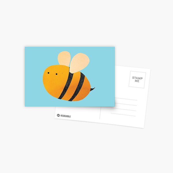 Bee Postcards Redbubble - oh gods no not the bees roblox bees meme on