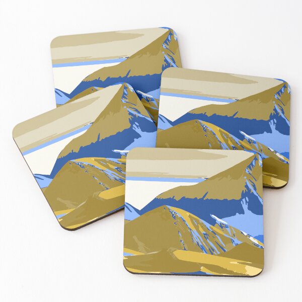 Item preview, Vintage Abstract Illustration:- Retro Landscape Illustration-Vintage Landscape art  designed and sold by typoinspired.