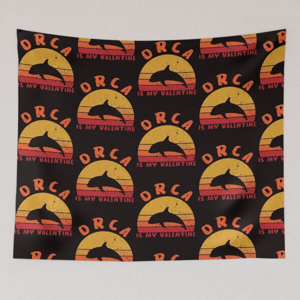 Item preview, Orca Is My Valentine Funny Valentine Sayings I Love The Orca designed and sold by Goldbergg.