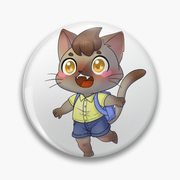 Item preview, Excited Cat Boy designed and sold by Katu.