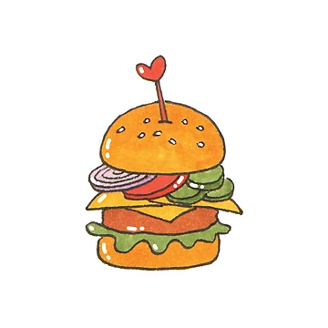 Artwork thumbnail, Cheeseburger by RickytheUnicorn