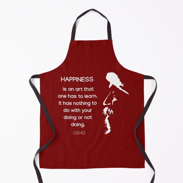 Item preview, Happiness... Osho Quote – To Turn You Outside In! - text design designed and sold by RetComly.