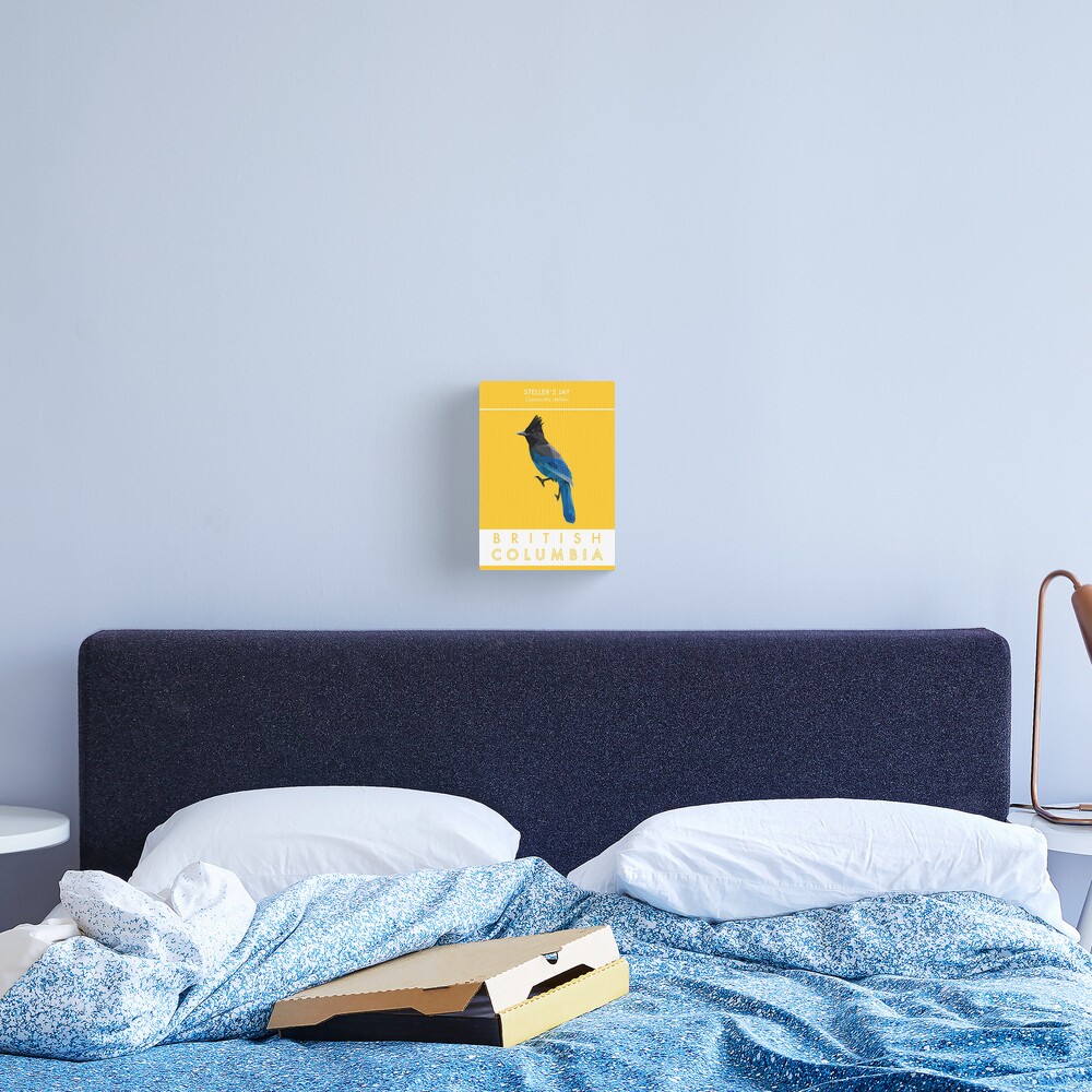 British Columbia - Stellar's Jay Canvas Print