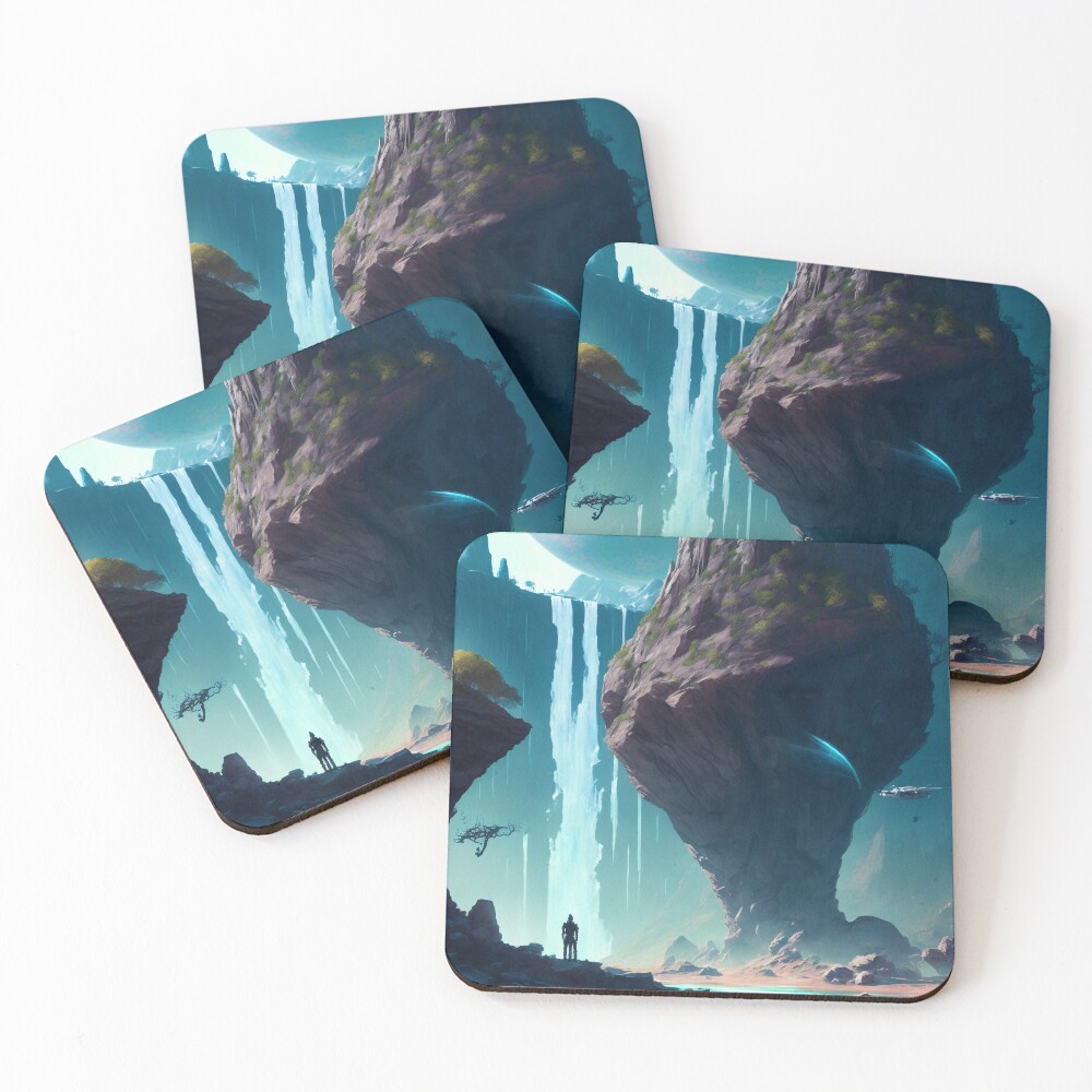 Item preview, Coasters (Set of 4) designed and sold by NextGenMerch.