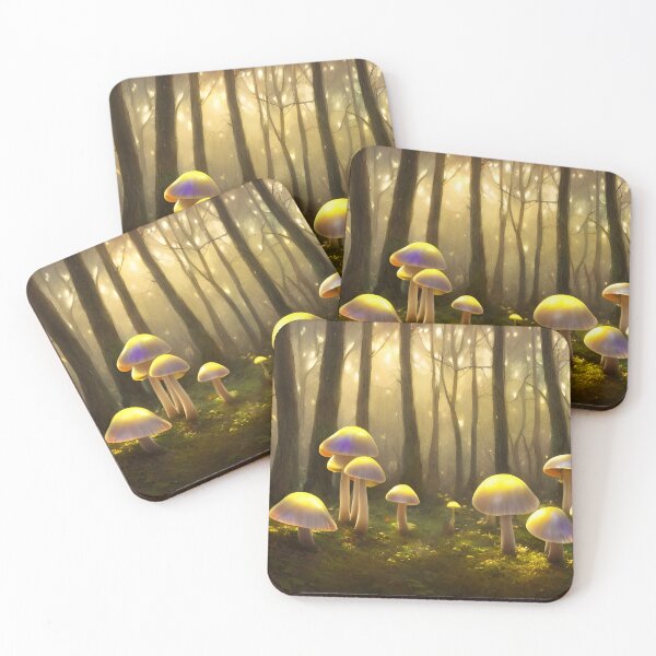 Item preview, Mushroom dreamscape designed and sold by Nicolette Vermeulen.