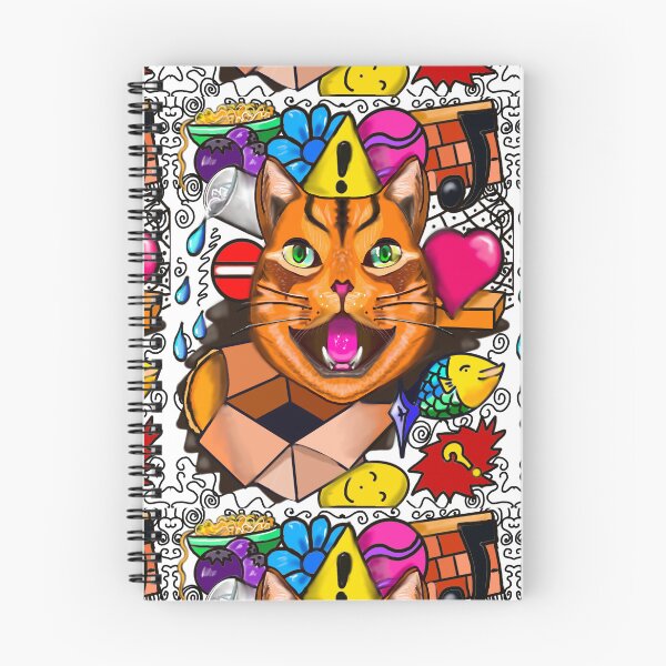 Item preview, Doodle doodles pattern cat design graffiti designed and sold by Artonmytee.