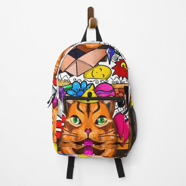 Item preview, Doodle doodles pattern cat design graffiti designed and sold by Artonmytee.