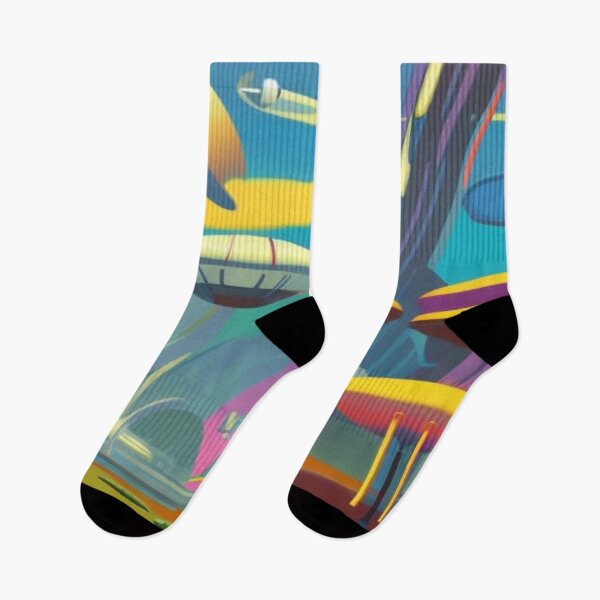 Item preview, Space Age Modern Atomic Futuristic Art designed and sold by HatzicTshirts.