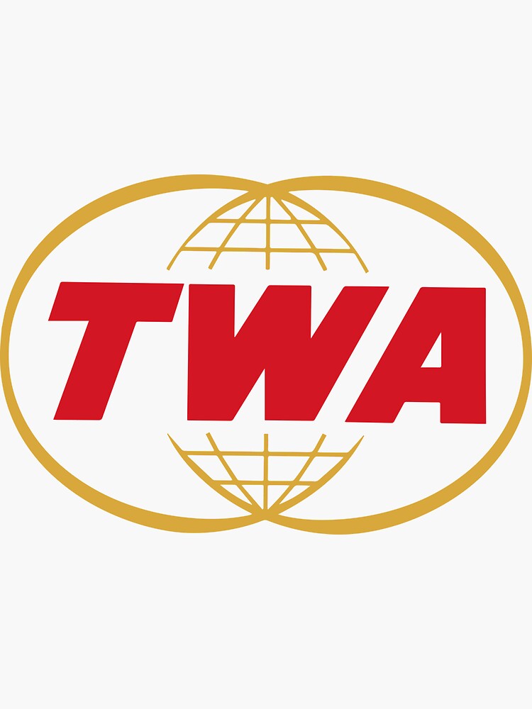 Travel Stickers For Luggage Vintage TWA Travel Decal - Retro Vinyl Sticker For Luggage, Laptops, Or Coolers Twa Vintage - Foto 2
