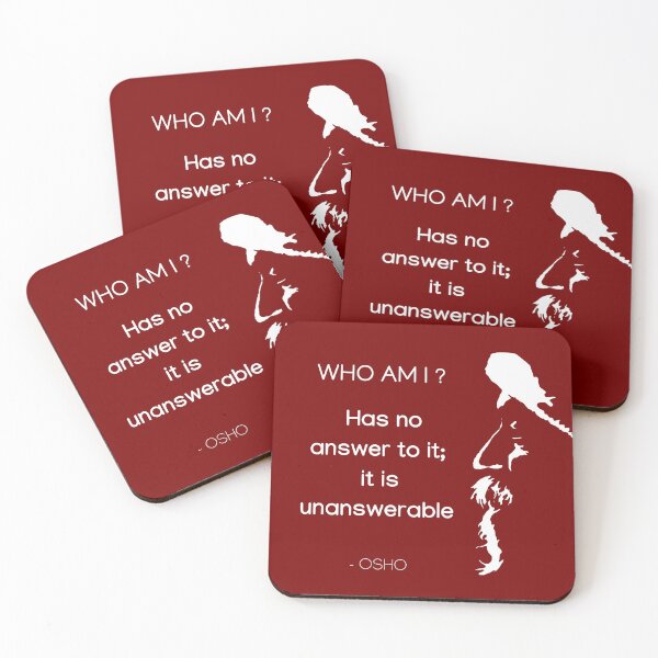 Item preview, Who am I ?... Osho Quote – To Turn You Outside In! - text design designed and sold by RetComly.
