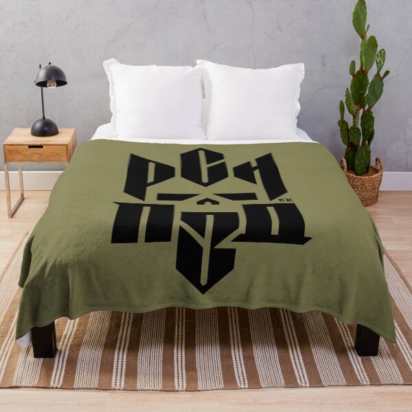 Item preview,  TRIDENT SKULL RSN PZD OLIVE designed and sold by RomanKhalilov.
