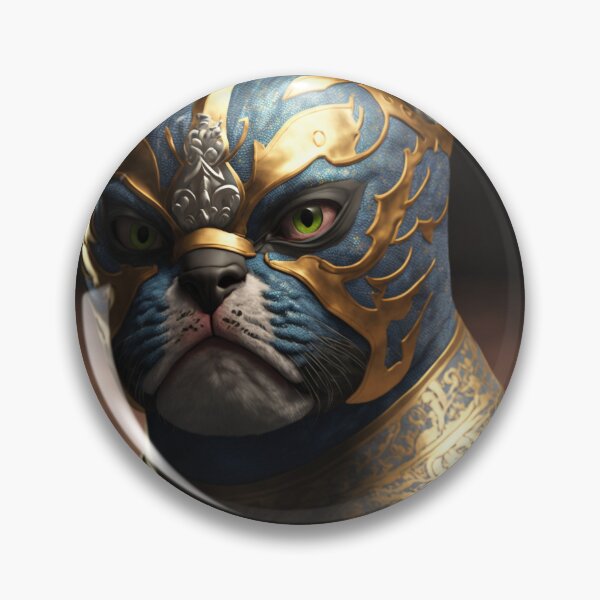 Item preview, Luchador Cat 2 designed and sold by Paul Neuhaus.
