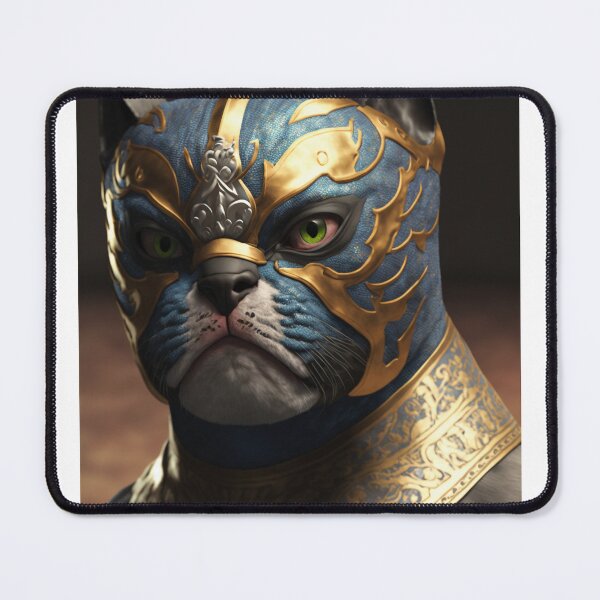 Item preview, Luchador Cat 2 designed and sold by Paul Neuhaus.