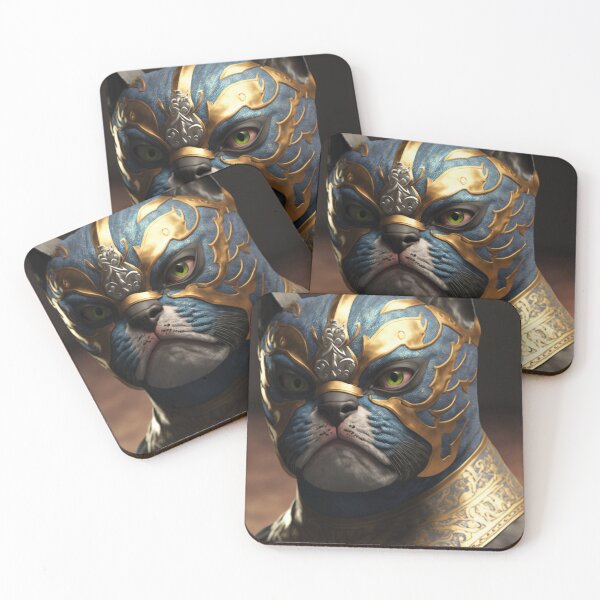 Item preview, Luchador Cat 2 designed and sold by Paul Neuhaus.