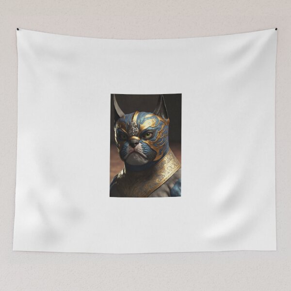 Item preview, Luchador Cat 2 designed and sold by Paul Neuhaus.