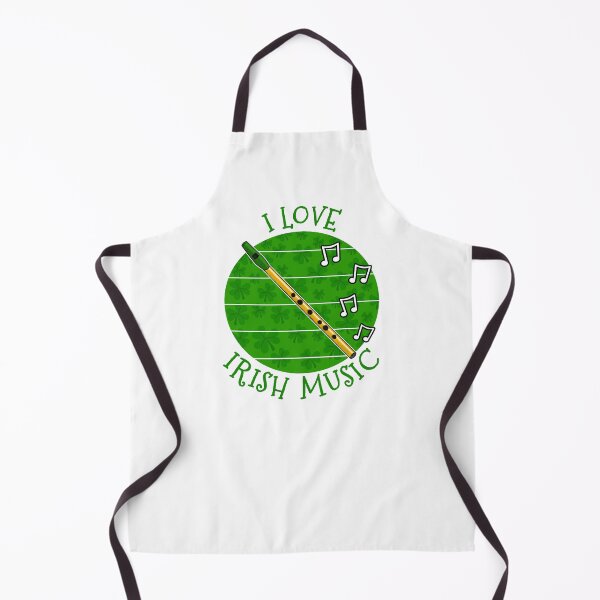 Item preview, St Patrick's Day Tin Whistle, I Love Irish Music designed and sold by doodlerob.