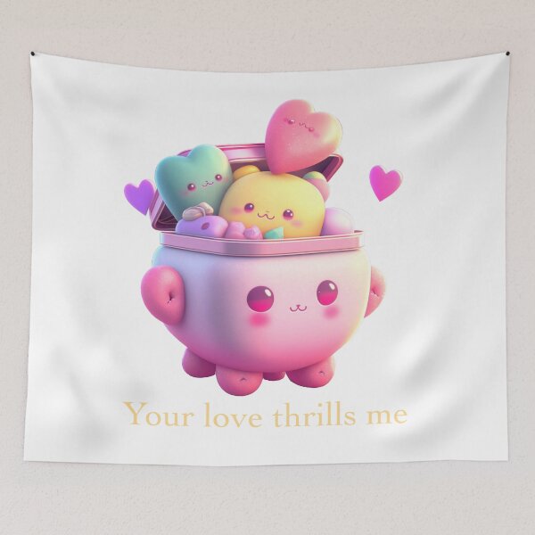 Item preview, Your Love Thrills Me designed and sold by MichellesMedArt.