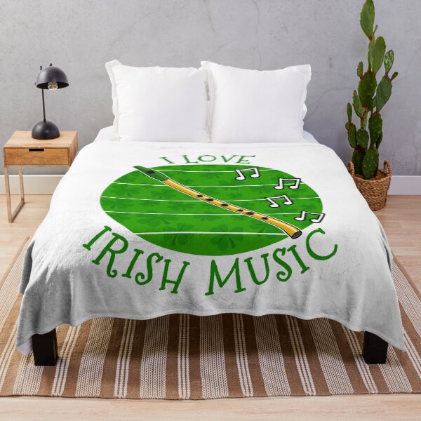 Item preview, St Patrick's Day Tin Whistle, I Love Irish Music designed and sold by doodlerob.