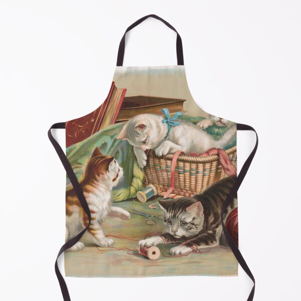 Item preview, Vintage Kitten Illustration, 1800s designed and sold by Vintage Wall Art.