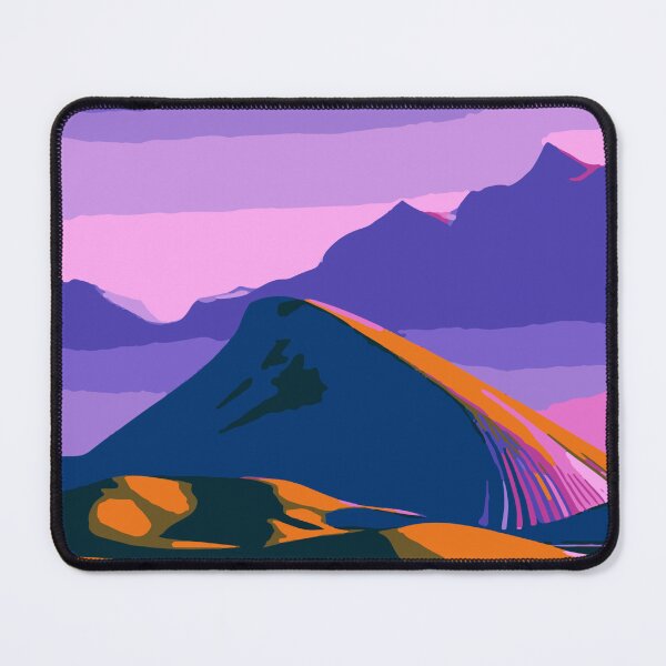 Item preview, Vintage Abstract Illustration:- Retro Landscape Illustration-Vintage Landscape art  designed and sold by typoinspired.