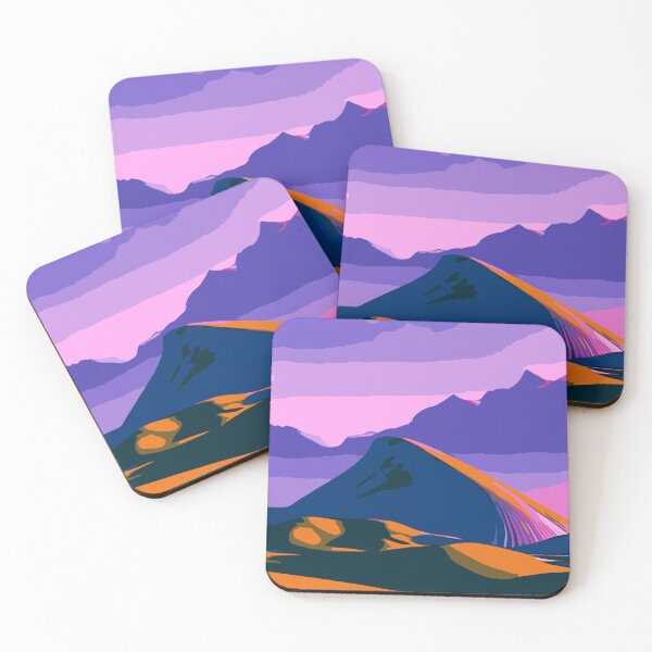 Item preview, Vintage Abstract Illustration:- Retro Landscape Illustration-Vintage Landscape art  designed and sold by typoinspired.
