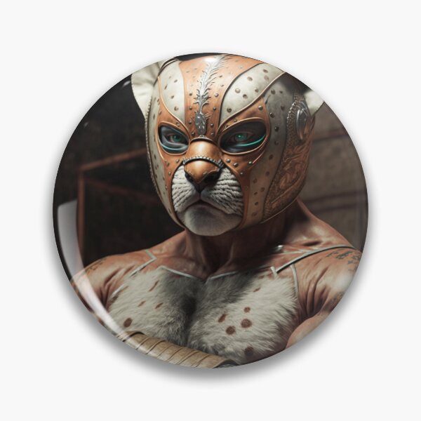Item preview, Luchador Cat 3 designed and sold by Paul Neuhaus.