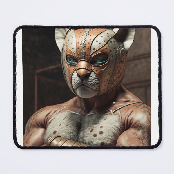 Item preview, Luchador Cat 3 designed and sold by Paul Neuhaus.
