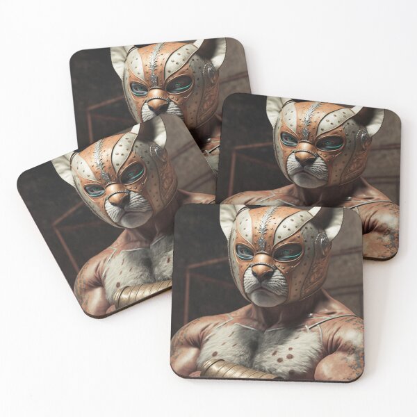 Item preview, Luchador Cat 3 designed and sold by Paul Neuhaus.