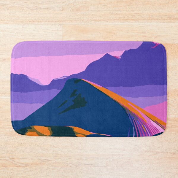 Item preview, Vintage Abstract Illustration:- Retro Landscape Illustration-Vintage Landscape art  designed and sold by typoinspired.