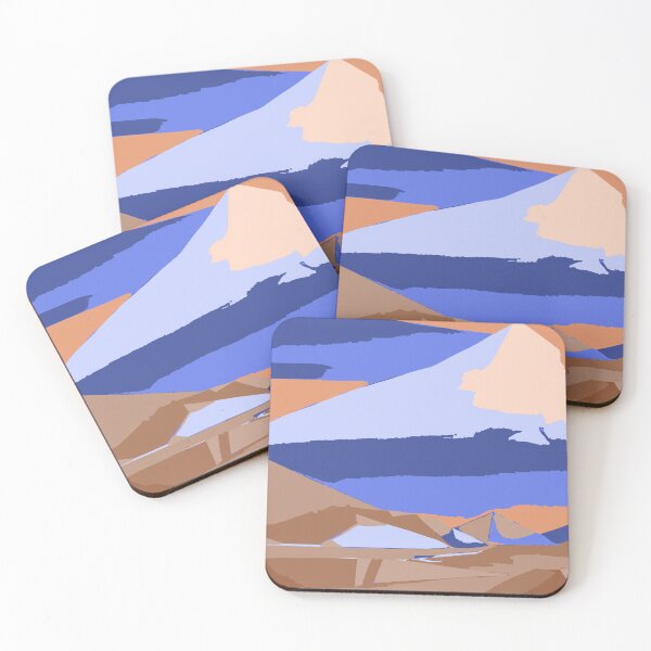 Item preview, Vintage Abstract Illustration:- Retro Landscape Illustration-Vintage Landscape art  designed and sold by typoinspired.