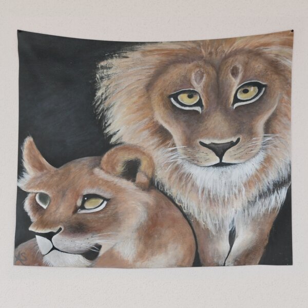 Item preview, Art Print Angela Canvas Art- Hunters in the Jungle - Redbubble  designed and sold by Angela Canvas Art LLC.