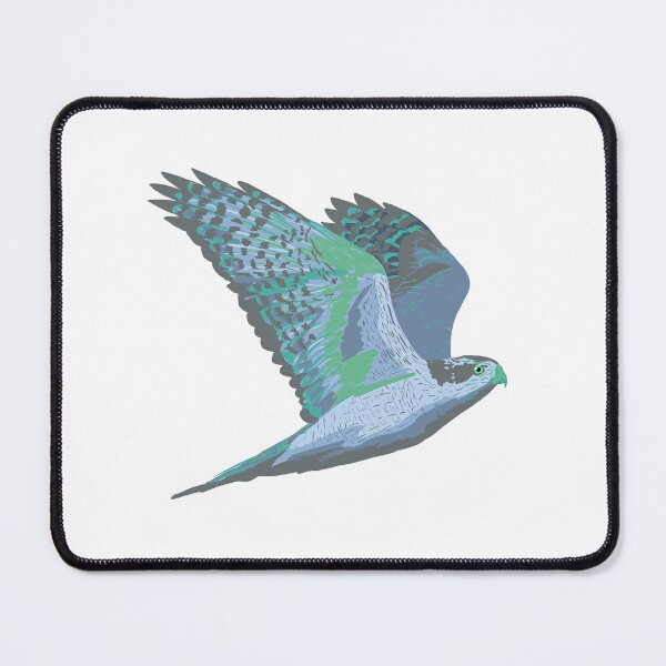Item preview, Minty Goshawk designed and sold by CelticCrowsNest.