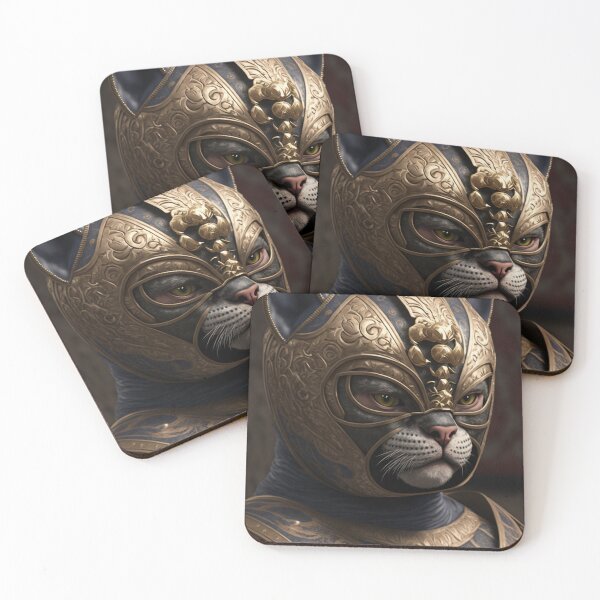 Item preview, Luchador Cat 4 designed and sold by Paul Neuhaus.