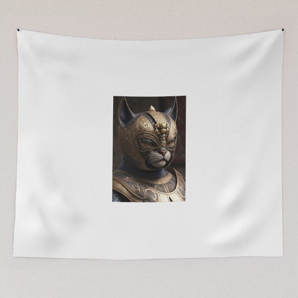Item preview, Luchador Cat 4 designed and sold by Paul Neuhaus.