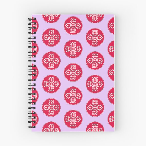 Item preview, Dot kolam/muggu pink tile designed and sold by ShreecreatE.